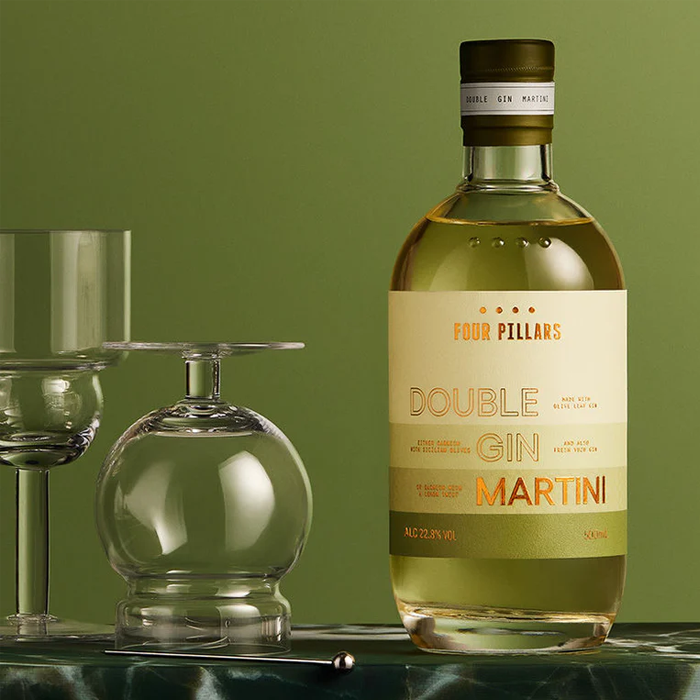 Four Pillars Double Gin Martini